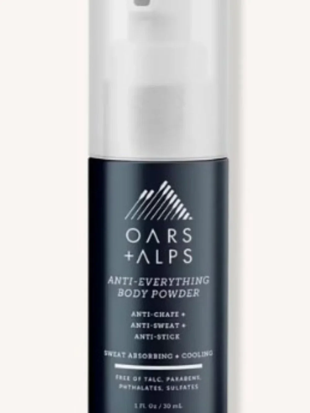 Oars + Alps Anti-Everything Body Powder Anti Chafe, Sweat Unisex